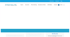 Desktop Screenshot of hitechcell.ca